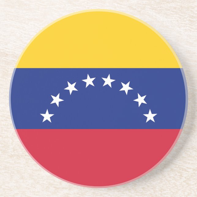 Flag of Venezuela Coaster (Front)