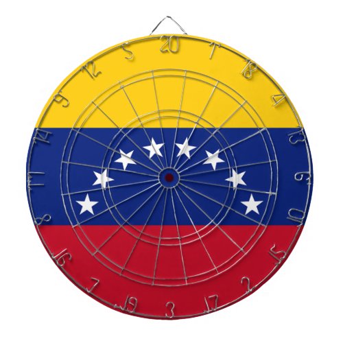 Flag of Venezuela Dart Board