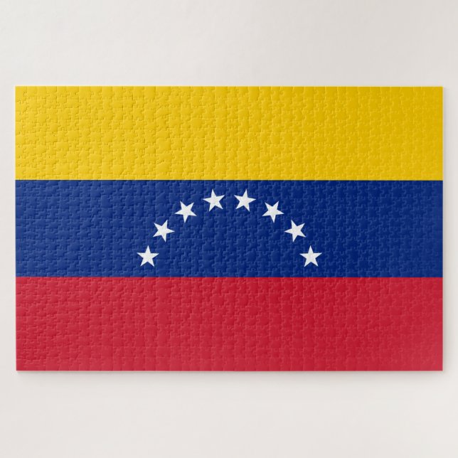 Flag of Venezuela Jigsaw Puzzle (Horizontal)