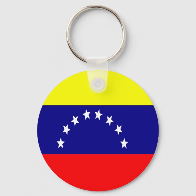 Flag of Venezuela Keychain (Front)