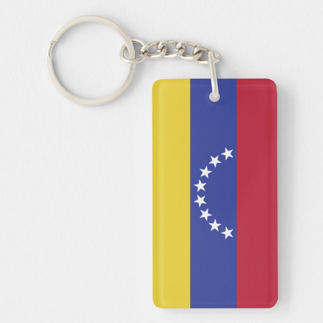 Flag of Venezuela Keychain (Front)
