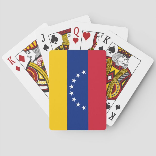 Flag of Venezuela Poker Cards (Back)