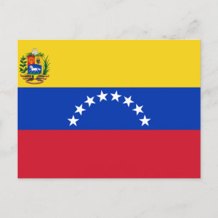 Flag of Venezuela Postcard