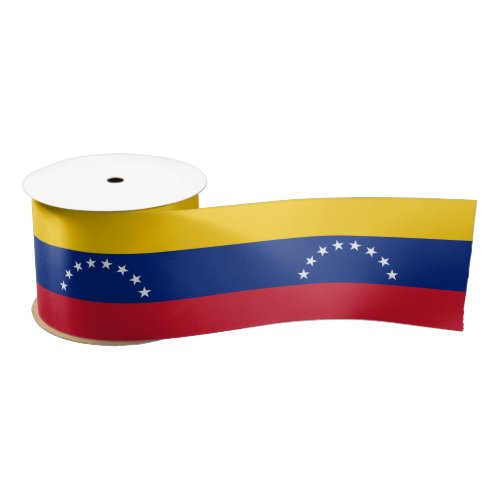 Flag of Venezuela Satin Ribbon