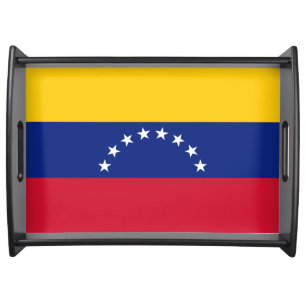 Flag of Venezuela Serving Tray