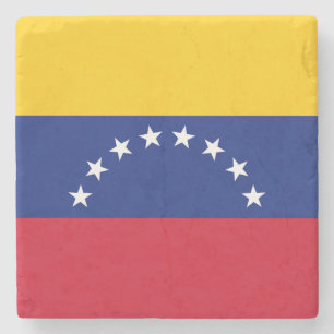Flag of Venezuela Stone Coaster