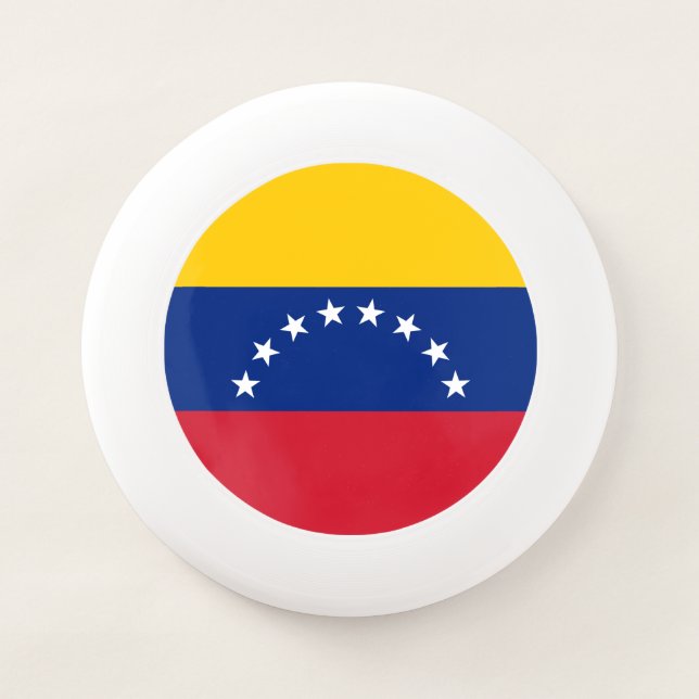 Flag of Venezuela Wham-O Frisbee (Front)