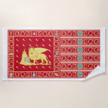 Flag of Venice, Italy (Venezia, Veneto, Italia)