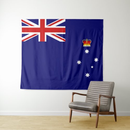 Flag of Victoria Australia Tapestry
