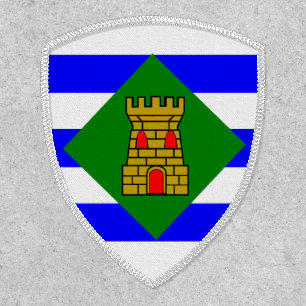 Flag of Vieques, Puerto Rico Patch