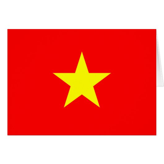 Flag of Vietnam Cards (Front Horizontal)
