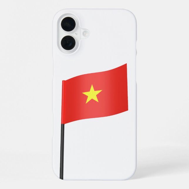 Flag of Vietnam Iphone Case (Back)
