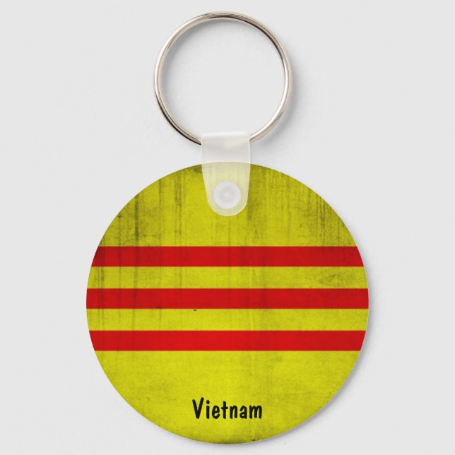 Flag of Vietnam Keychain (Front)