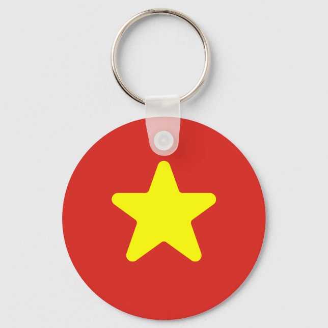 Flag of Vietnam Keychain (Front)