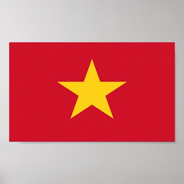 Flag of Vietnam Poster (Front)