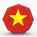 Flag of Vietnam - Quốc kỳ Việt Nam Award<br><div class="desc">The flag of Vietnam or "red flag with a gold star" (cờ đỏ sao vàng)</div>