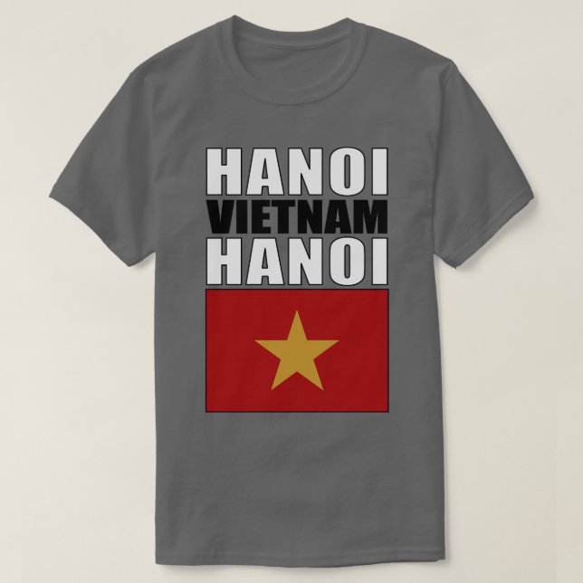 Flag of Vietnam T-Shirt (Design Front)