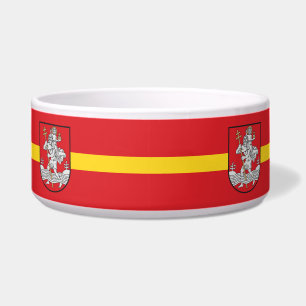 Flag of Vilnius, Lithuania Bowl
