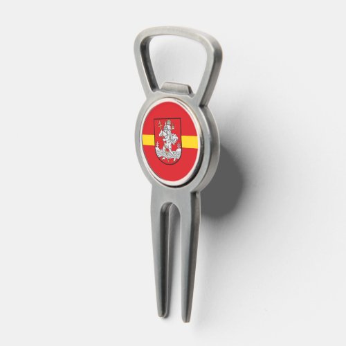 Flag of Vilnius Lithuania  Divot Tool