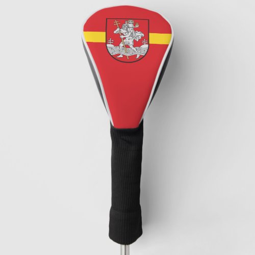 Flag of Vilnius Lithuania Golf Head Cover