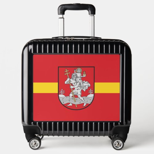 Flag of Vilnius Lithuania Luggage