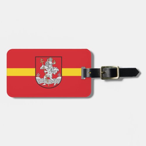 Flag of Vilnius Lithuania Luggage Tag
