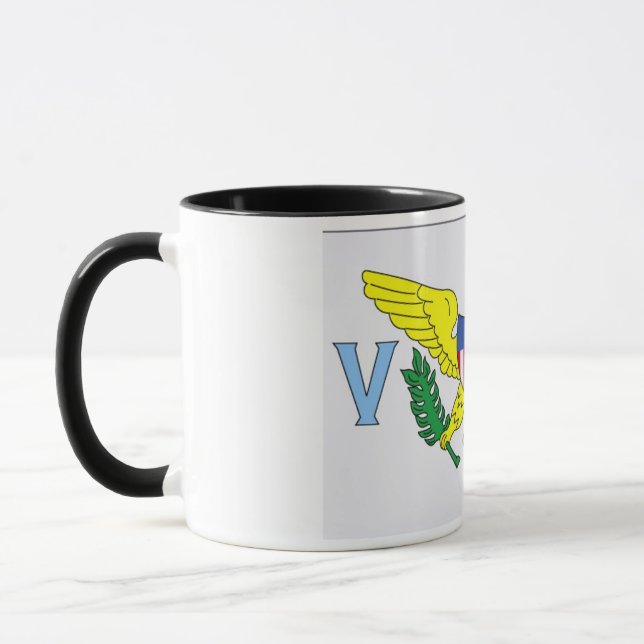 Flag of Virgin Islands Mug (Left)