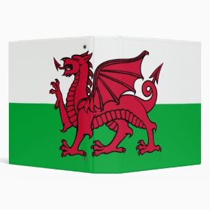 Flag of Wales Avery Binder