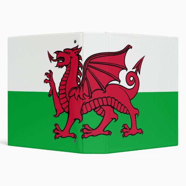 Flag of Wales Avery Binder (Background)