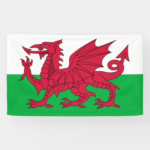 Flag of Wales Banner