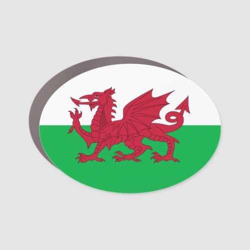 Flag of Wales Cymru Car Magnet