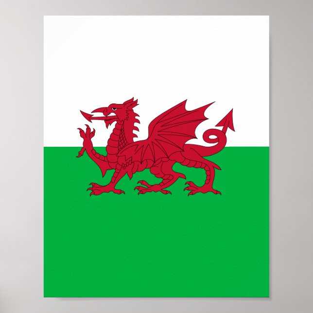 Flag of Wales (Cymru) Poster (Front)