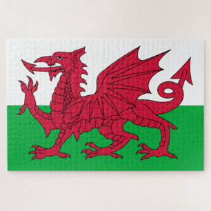 Flag of Wales Jigsaw Puzzle