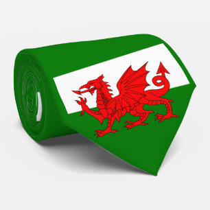 Flag of Wales Neck Tie