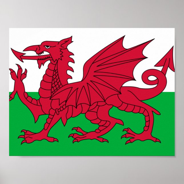 Flag of Wales Poster (Front)