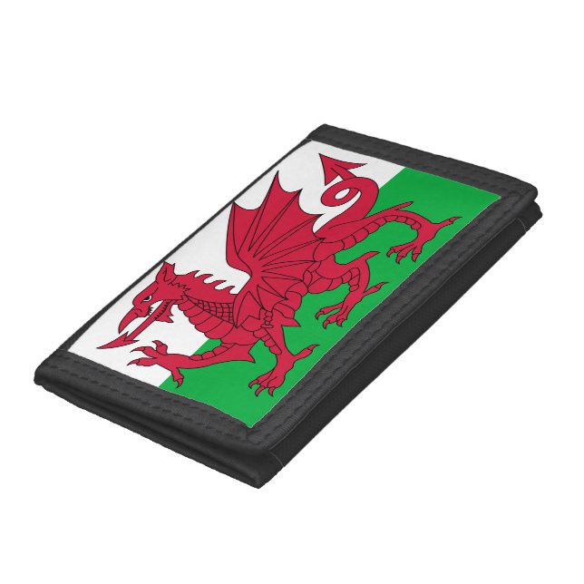 Flag of Wales Tri-fold Wallet (Bottom)