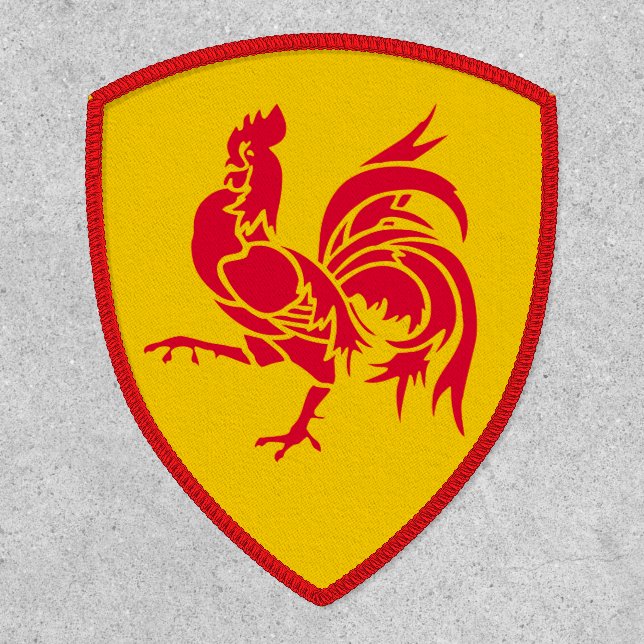 Flag of Wallonia Patch (Front)