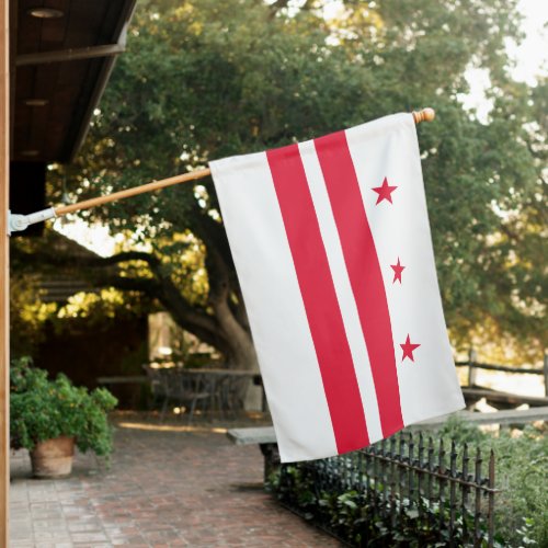 Flag of Washington DC District of Columbia