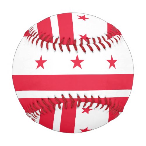 Flag of Washington DC District of Columbia Baseball