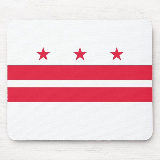 Flag of Washington D.C. (District of Columbia) Mouse Pad (Front)