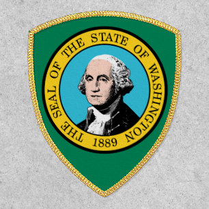Flag of Washington State - USA Patch
