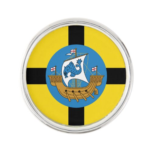 Flag of Wellington City New Zealand Lapel Pin