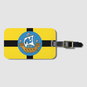 Flag of Wellington City, New Zealand Luggage Tag
