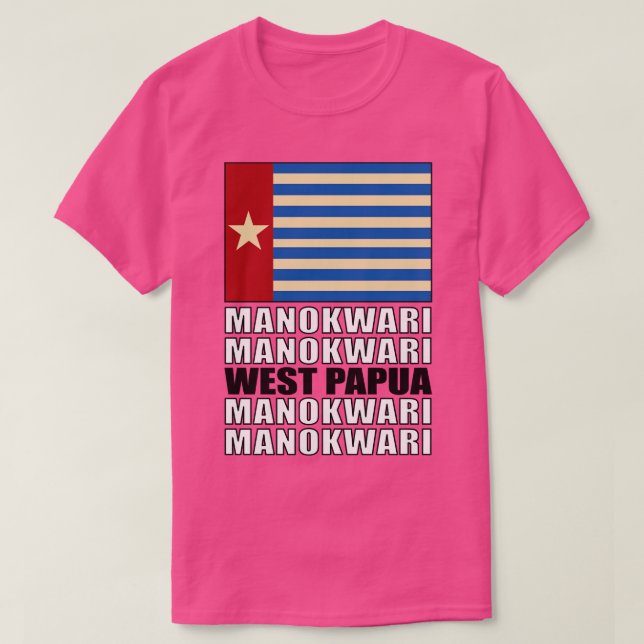 Flag of West Papua T-Shirt (Design Front)
