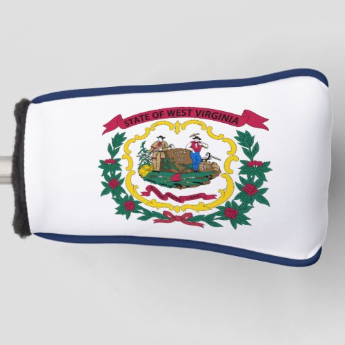 Flag of West Virginia USA Golf Head Cover