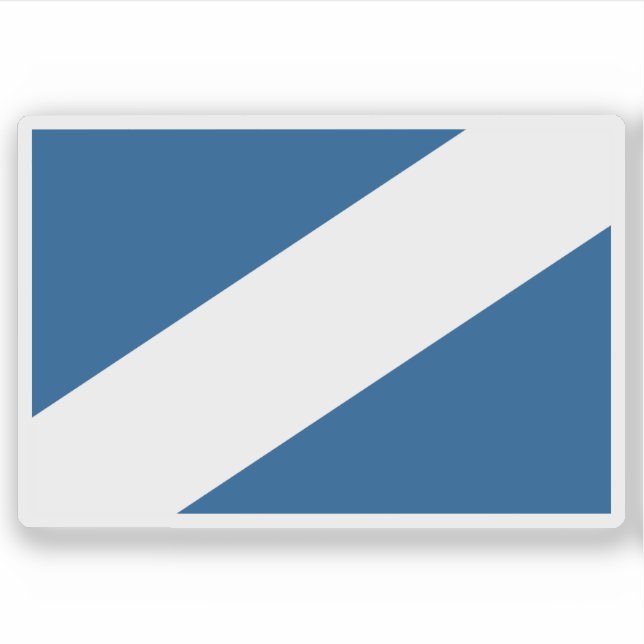 Flag of Westergoa, the Netherlands Sticker (Front)
