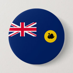 Flag of Western Australia State Button