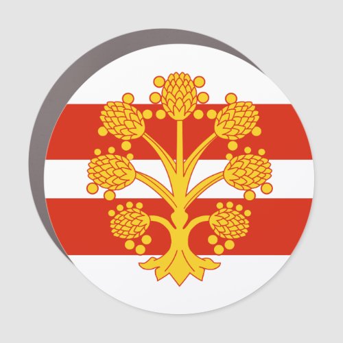  Flag of Westmorland Car Magnet