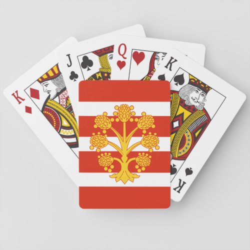 Flag of Westmorland Playing Cards