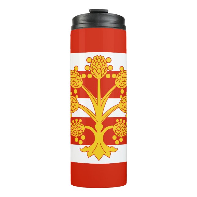 Flag of Westmorland Thermal Tumbler (Front)
